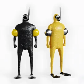 Diver sculpture by john morris